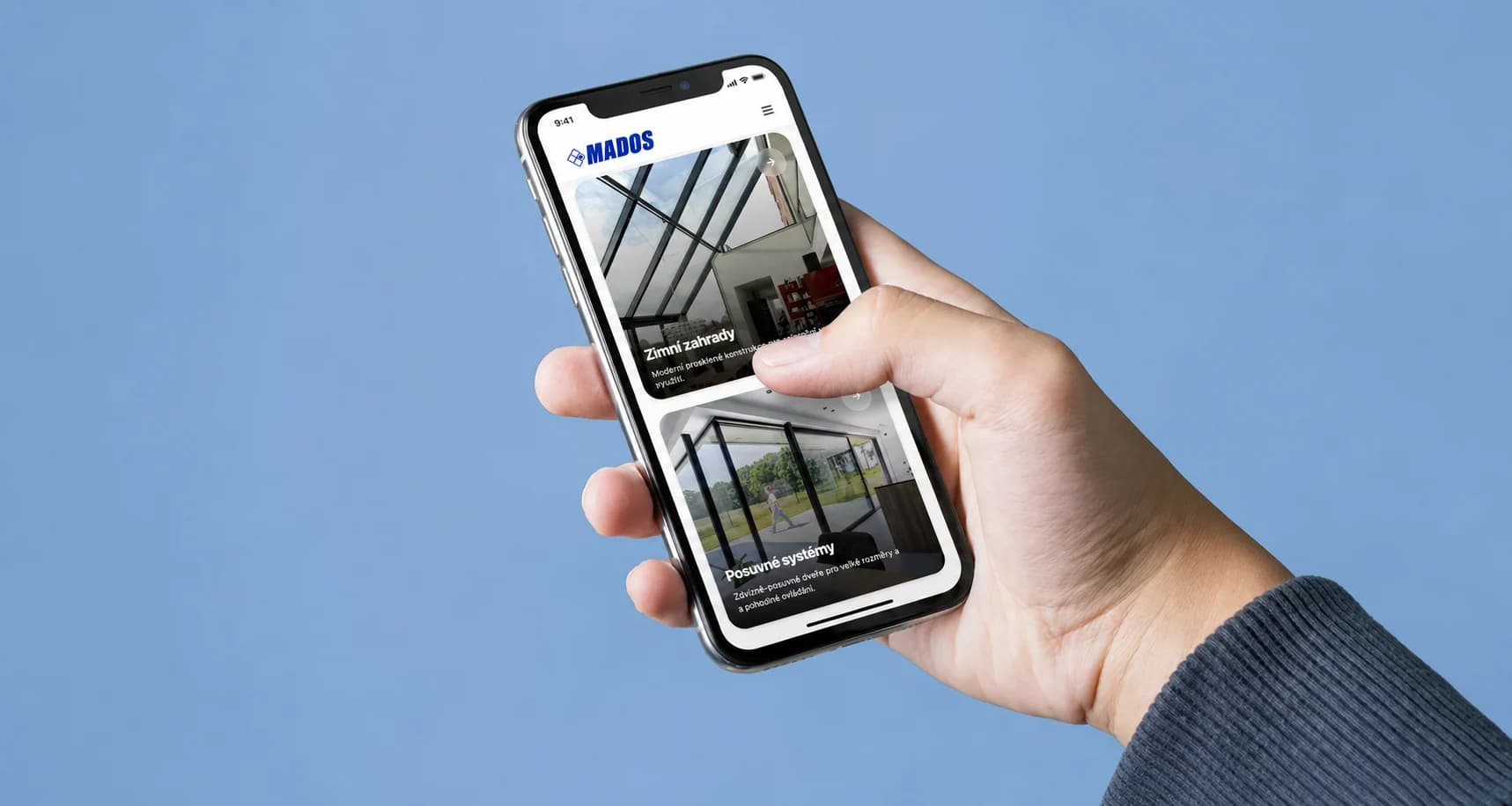 MADOS webdesign pro hliníková okna, plastová okna, dveře, stínění a pergoly