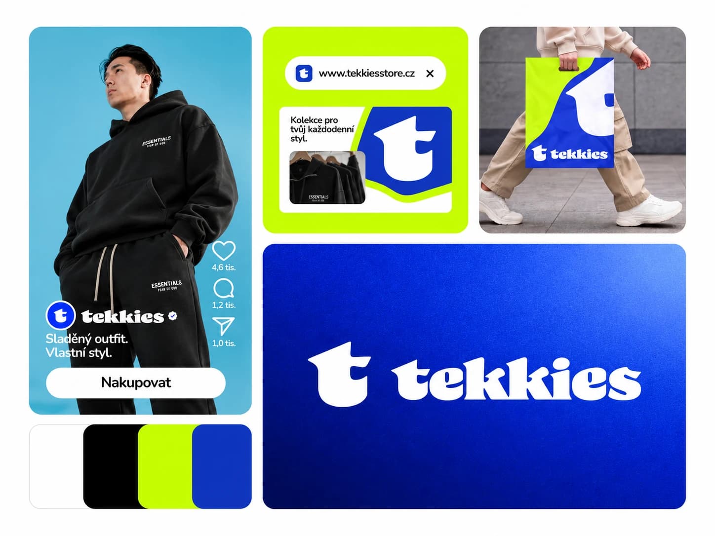TEKKIES, branding, e-shop a marketing od studia CURIA