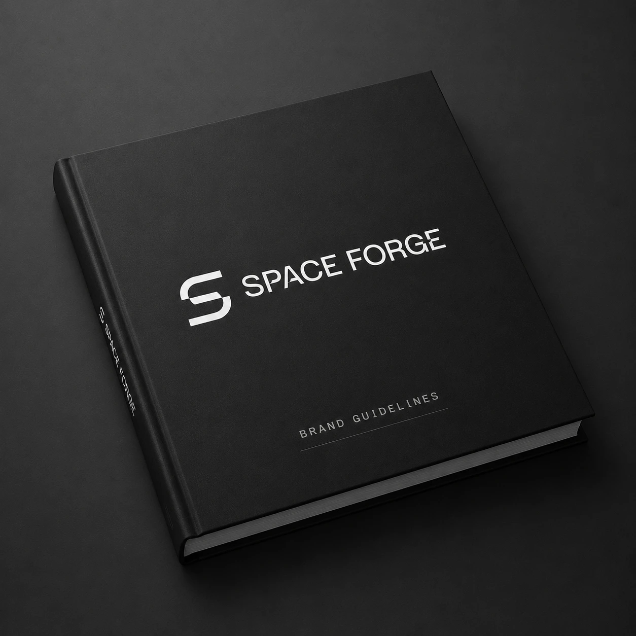 Space Forge vizuální jazyk pro investory a partnery