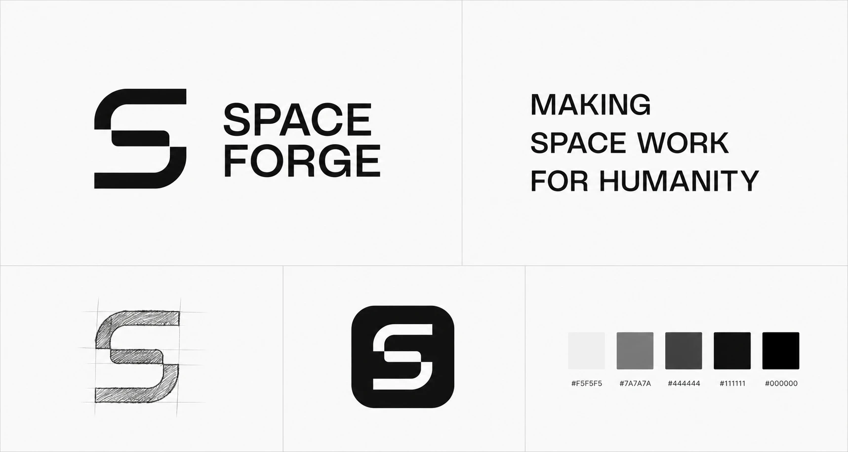 Space Forge identita pro deep-tech komunikaci