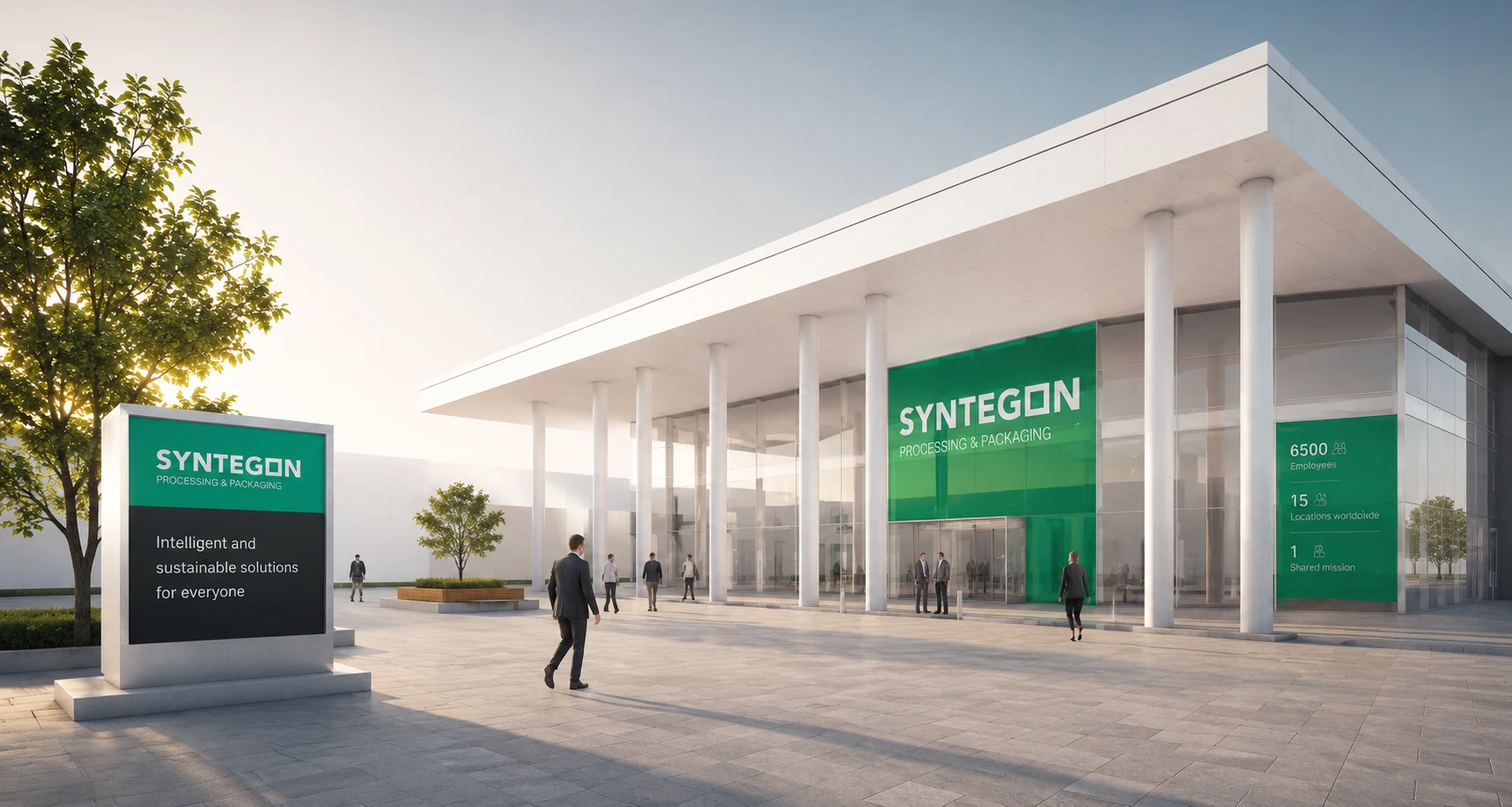 SYNTEGON grafický systém pro farmaceutické a potravinářské technologie